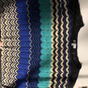 3/$30 Cute light crocheted sweater (above elbow raglan sleeves).